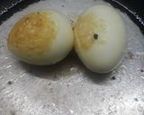A picture of step 4 of Egg Curry Rice.