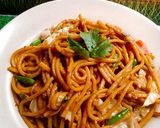 Foto langkah ke 9 dari resep Mie Gomak Goreng.