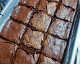 A picture of step 7 of Eggless one pot brownie.