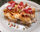 Foto del paso 8 de la receta: Lasaña de bacalao y alcachofas con jamón