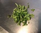 Une image de l'étape 4 de Feuille de chêne au gorgonzola et basilic.