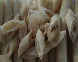 Foto langkah ke 3 dari resep Kulit lumpia crispy rasa capucino.