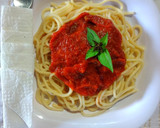 Foto del paso 17 de la receta: Espagueti con salsa de tomate