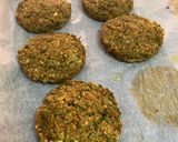 A picture of step 4 of Baked Falafel.