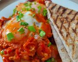 Pas rețetă Shakshouka -Mic dejun 🍲🌿 1 fotografie