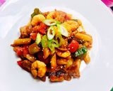 Hình bước làm 3 của món Bánh Gạo Hàn Quốc (Tokbokki)