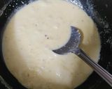 A picture of step 2 of Kesari Rabri/rabdi.