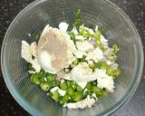 A picture of step 1 of Hung Curd Vegetable Dip.
