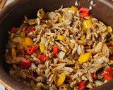 Foto del paso 3 de la receta: Alambre con carne de puerco