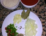 Foto del paso 1 de la receta: Arroz con tomate y pimiento muy fácil