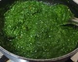A picture of step 11 of Palak Paneer Methi Matar Saag --- Protein Rich Subji With Seasonal Greens.