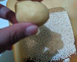 Foto langkah ke 5 dari resep Onde-onde Ketawa.