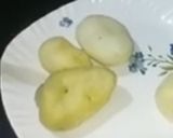 A picture of step 1 of Veg burger.