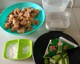 Foto langkah ke 1 dari resep Kue keranjang kukus Santan.
