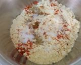 A picture of step 2 of Palak ki kadhi.
