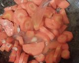 Foto langkah ke 3 dari resep Tumis sayur kuah merah putih.