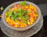 कॉर्न चाट (corn chaat recipe in hindi) रेसिपी चरण 3 फोटो