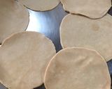 A picture of step 2 of Luchi / Puri.