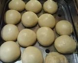 Foto langkah ke 6 dari resep Bakpau Isi Ubi Ungu.