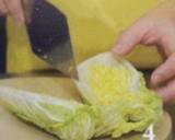 Braised Chinese white cabbage with preserved sausages recipe step 4 photo