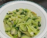Foto langkah ke 3 dari resep Tumis Lompong (Keladi) Hijau.