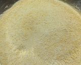 A picture of step 2 of Magaj Laddu.