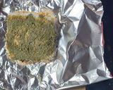 A picture of step 6 of Pinwheel sandwich.