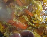 Foto del paso 5 de la receta Arroz con conejo, pollo y alcachofas
