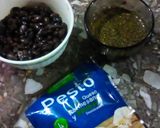 Foto del paso 3 de la receta: Galletas al hierro y dip de porotos ♨️ (゚ο゚人))