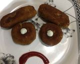 A picture of step 5 of Paneer cutlet.