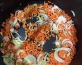 Foto del paso 5 de la receta: Yakimeshi con pollo