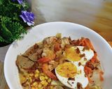 Foto langkah ke 9 dari resep Ramen Gulai Topping Telur Udang.