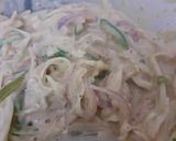 A picture of step 3 of Vegan's Cabbage Omelette.