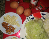 Foto del paso 1 de la receta: Cocido de Col con Cebolla y Huevos 🌱vegetariana