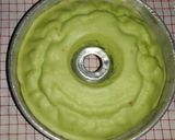Foto langkah ke 8 dari resep Bolu Pandan 2 telur empuk banget, takaran sendok.