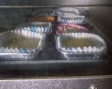 Foto langkah ke 4 dari resep Muffin Keju tanpa mixer.