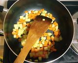 A picture of step 2 of Corned Beef with Veggies.