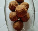 Gud papadi laddoo recipe step 3 photo