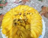 A picture of step 2 of Mango tress-leches cake.