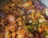 A picture of step 4 of Paneer bhurji.