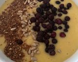 Ananász-Smoothie Tál áfonyával recept fázis 2 fotója