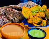A picture of step 4 of Palak pakora.