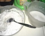 Foto langkah ke 2 dari resep Bubur Sumsum Pandan Lembut.