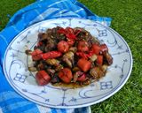 Foto langkah ke 7 dari resep Tumis Daging Sosis.