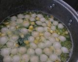 Hình bước làm 5 của món Chè bắp lá dứa🌽🌽bột năng