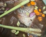 Foto langkah ke 5 dari resep Ikan Pindang Dusun Terasi Bawang Merah Ala Emakku Simple Sederhana Khas Sumatra Selatan Sumsel.