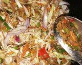 A picture of step 4 of Stir fried couscous.