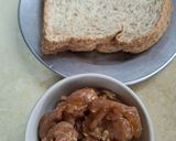 รูปขั้นตอนการทำที่ 1 ของ แซนวิชหมูชีส