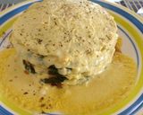 Foto del paso 5 de la receta: Lasaña de espinaca, atún y crema de choclo y roquefort 😋 keto