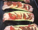 Megpakolt cukkini csónak recept fázis 3 fotója
